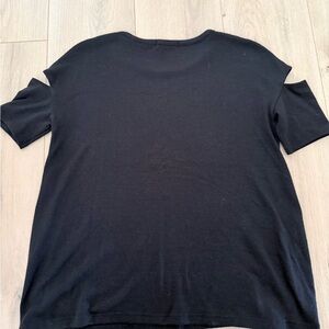 Rag & Bone/JEAN Black Short Sleeve Tee | Size S